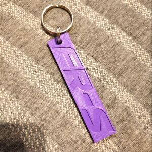 Matte Purple FRS Keychain
